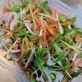 t3☆9's cooksnap of when they made さっぱり！蓮根と水菜のサラダ.