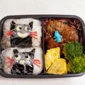 Phoo00's cooksnap of when they made 簡単キャラおにぎり★クロネコ★ハロウィン.