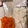 まぁこ＊'s cooksnap of when they made 冷凍:大根・にんじん（千切り）.