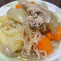 クックT5WTEC☆'s cooksnap of when they made 簡単⭐ぶっ込み 肉じゃが⭐in炊飯器.