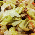 geullaha's cooksnap of when they made 豚こまとレタスのポン酢炒め.