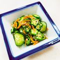 あっこ姉's cooksnap of when they made 簡単一品！きゅうりとオクラの酢の物.