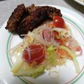 たこやききなこ's cooksnap of when they made ベトナムの屋台風★甘辛豚つくね.