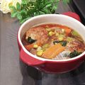 からあげパーティー's cooksnap of when they made 野菜たっぷり和風にこみハンバーグ.