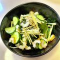 azbjbn's cooksnap of when they made 中華風？ワカメと胡瓜の酢の物.