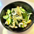 azbjbn's cooksnap of when they made 中華風？ワカメと胡瓜の酢の物.