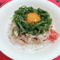 クック40IE82☆'s cooksnap of when they made ヘルシーサラダチキン丼.