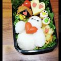 まどろ's cooksnap of when they made キャラ弁☆簡単ベイマックスより愛を込めて.