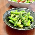 Superlittleboo's cooksnap of when they made めんつゆで超簡単！アスパラのごま和え.