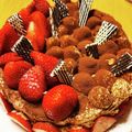 あおたくぽーちゃん's cooksnap of when they made 誕生日にもティラミスケーキ！.