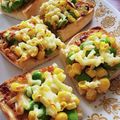 みよ♡'s cooksnap of when they made 和風枝豆チーズトースト.