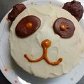 ひんべえ's cooksnap of when they made パンダ大好きさんに贈るバースデーケーキ.