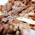 みれいく's cooksnap of when they made 簡単☆豚こまとエリンギ のポン酢炒め.