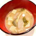 悠LOVE航's cooksnap of when they made ちょっと嬉しい♡里芋入りお味噌汁.