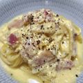 ぽち2号's cooksnap of when they made 生クリーム不要！失敗なしのカルボナーラ♪.