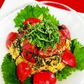serafin's cooksnap of when they made 簡単！和風味✿トマト＆玉葱の冷製パスタ✿.