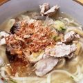 ママメイン！時々子供's cooksnap of when they made 豚肉ときのこ★白だしで簡単あったかうどん.