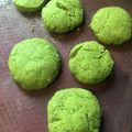 saki1010's cooksnap of when they made サックサク♡抹茶クッキー.