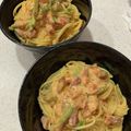 ☆ひぐま☆'s cooksnap of when they made 豆乳とチーズの簡単トマトクリーム風パスタ.