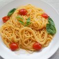 haros's cooksnap of when they made トマトソースがおいしい！ミニトマトパスタ.
