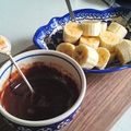 にゃんがす's cooksnap of when they made 板チョコ＆牛乳で簡単☆チョコフォンデュ.