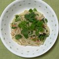 ほのぼのパグ's cooksnap of when they made パクチーあえそば.
