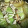 クック8W4H9J☆'s cooksnap of when they made 鶏ひき肉でロールキャベツ.