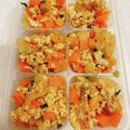popohii's cooksnap of when they made 鶏野菜そぼろ 【離乳食完了期】.