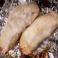 ふぁんころ's cooksnap of when they made 腸炎回復ごはん　塩麹ささみと蕪グリル.