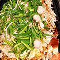 バニラとソラ's cooksnap of when they made 田川ホルモン鍋.