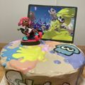 jeux's cooksnap of when they made スプラトゥーンケーキ.
