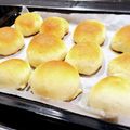 くれしん222's cooksnap of when they made ～＊こだわり手捏ねのふんわりパン＊～.