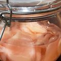 クックG1CG0C☆'s cooksnap of when they made らっきょう酢で新生姜の甘酢漬け.
