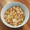呑み食いずぼらママ's cooksnap of when they made 離乳食完了〜幼児食☆納豆チャーハン.