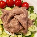 さちぶた♪'s cooksnap of when they made スタミナアップの牛しゃぶサラダ♬.