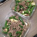 ラフロイグ31年's cooksnap of when they made ひき肉が美味しい豆腐チャンプルー.