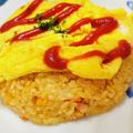 U☆kaoru's cooksnap of when they made あっさりケチャップ♪炊き込むチキンライス.
