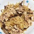 boomam314's cooksnap of when they made 簡単美味♪豚ともやしときのこのぽん酢炒め.