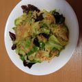 moniqro555's cooksnap of when they made フライパンで簡単☆野菜たっぷり皿うどん.