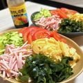 加藤さん家の晩御飯's cooksnap of when they made 具だくさんでボリューミー♪満腹冷やし中華.