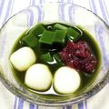 YCHキッチン's cooksnap of when they made 冷やし抹茶白玉ぜんざい.