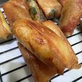yuca0515's cooksnap of when they made 春巻きの皮でパリパリなウインナーポテト.