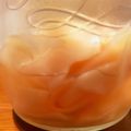 おぢゅん's cooksnap of when they made 新生姜の甘酢漬け（お寿司屋さんのガリ）.