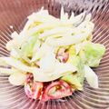 ぱんだいぬ's cooksnap of when they made アボカドと玉ねぎの胡麻マヨ和え♫.