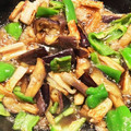 華honey's cooksnap of when they made なすとピーマン、ちくわの甘辛炒め.