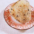 みぽぽ37's cooksnap of when they made のりたまおにぎり.