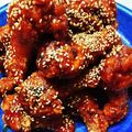 さんさい's cooksnap of when they made 絶品！旨辛ヤンニョムチキン(手羽元).