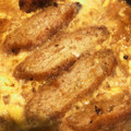 aya＠ぷっちょ's cooksnap of when they made 簡単リメイク★メンチカツの卵とじ.