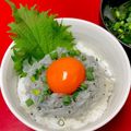serafin's cooksnap of when they made 生しらす丼.