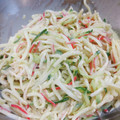 ももんじゃー's cooksnap of when they made 簡単♡大根とカニかまのカレーマヨサラダ.